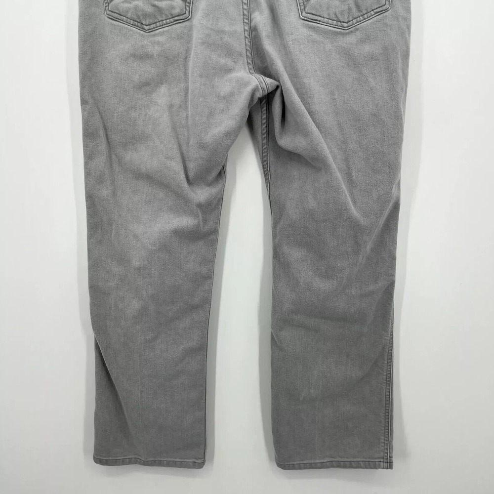 Levi's‎ Jeans Men's Size 38 Gray Cotton Blend Leather Tab Vintage 90s Paper Tag - Picture 7 of 10